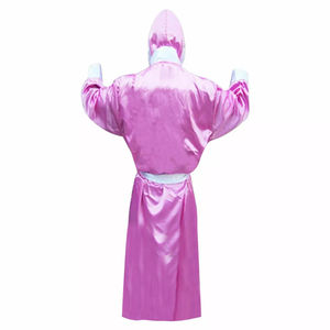 Robe de boxe d'arts martiaux à capuche en polyester personnalisable unisexe pour adultes, entraînement au ring, extensible, légère, respirante, économique - Product Image 4
