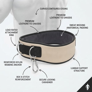 Ceinture de musculation en néoprène au design contemporain, prix de gros abordable, avec rembourrage anatomique et évacuation de la transpiration - Product Image 5