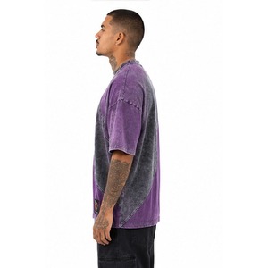 T-shirt Homme Personnalisable avec Logo, Coupe Classique, Effet Délavé, Anti-Plis, Écologique, Respirant, Séchage Rapide, 100% Coton Tricoté - Product Image 6