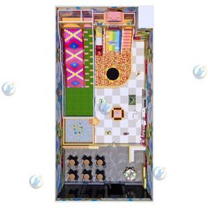 โครงสร้างสนามเด็กเล่นในร่มเชิงพาณิชย์แบบ OEM พร้อมเกมหลากหลาย ปรับขนาดได้ตามต้องการ ผลิตจาก PVC อัลลอย/โลหะ สำหรับห้างสรรพสินค้า - Product Image 4