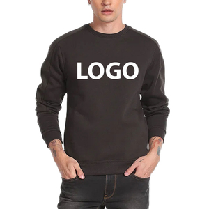 เสื้อสเวตเชิ้ตคอกลมผู้ชายผ้าฝ้าย 100% ขายส่ง เสื้อจั๊มเปอร์แบบหนาสีพื้นเรียบๆ สั่งทำได้ เสื้อฮู้ดดี้และเสื้อสเวตเชิ้ตผู้ชายสำหรับฤดูใบไม้ร่วง - Product Image 1