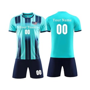 Men's Quick Dry Soccer Jersey 100% Polyester Breathable Mesh Fabric Sublimated Print Custom Team Name <b>Adjustable</b> <b>Strap</b> - Product Image 2