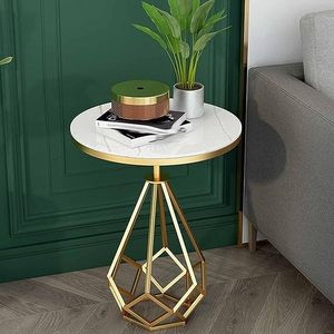 Mesa auxiliar de metal negro para sala de estar, sofá, dormitorio, silla, rincón de lectura, apartamento y estudio - Product Image 5