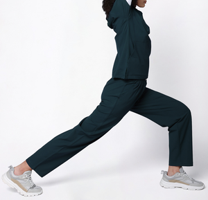 Uniformes Médicos Personalizados al por Mayor con Logotipo, Conjuntos de Uniformes Médicos de Verano para Hombre y Mujer, Tallas Grandes, Manga Corta, Estilo Jogger, Servicio OEM, Spandex - Product Image 3