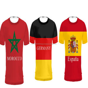 Maillots de football de la Coupe américaine pour toutes les équipes, imprimés, best-sellers, en polyester, pour adultes, à séchage rapide et respirant - Product Image 3