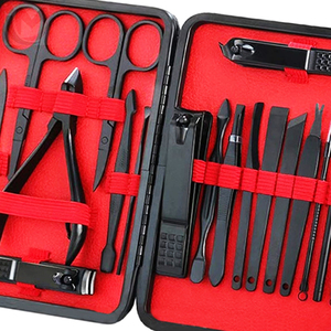 Kit professionnel de manucure et pédicure en acier inoxydable, 7 outils en 1, étui portable, style classique, pour adultes - Product Image 5