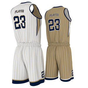 Maillots de basket-ball personnalisés respirants en polyester 100% sublimé pour hommes, nom, numéro, motif, logo personnalisés, impression numérique, uniformes - Product Image 2