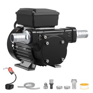 Bomba Eléctrica de Transferencia de Combustible de 110V CA, 16 GPM, 60 L/min, para Diésel, Queroseno, Biodiésel, con Boquilla, Bomba de Combustible Automática - Product Image 1