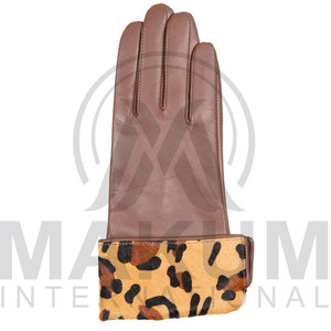 Gants d'hiver en cuir pour femme, fabriqués au Pakistan, pour la mode féminine, thermiques, pour la conduite automobile - Product Image 2