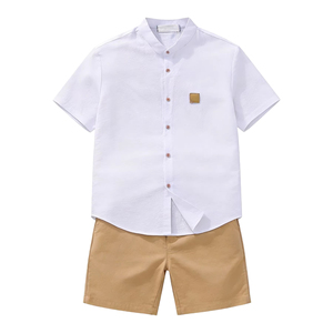 Ensemble 2 pièces décontracté vintage pour homme Heimei, été, polo à manches courtes, short, imprimé numérique, tricoté, 100% polyester, séchage rapide - Product Image 1