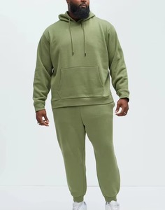 Sweat à capuche uni en polaire douce lavée, respirant, écologique, style streetwear décontracté, vêtements chauds d'hiver pour fabricants de mode - Product Image 2