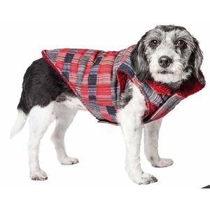 Manteau isolant pour chien Scotty Tartan, vêtements pour animaux de compagnie, style classique à carreaux - Product Image 1