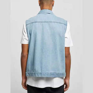 Nuevo Diseño de Alta Calidad, Chaleco Vaquero de Secado Rápido para Hombre, Estilo Casual, Chaleco Vaquero para Hombre - Product Image 5