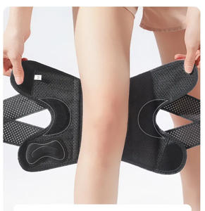 Hot Sale <b>High</b> Elastic Fitness Workout Exercise Wear Neoprene <b>Knee</b> Sleeve Adjustable Compression Unisex e Wraps Wholesale <b>High</b> - Product Image 6