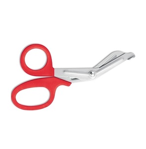Ciseaux à pansements OEM LR4-123-766 de couleur rouge, 19 cm, en acier inoxydable, instrument de classe I, manche en plastique, instruments chirurgicaux - Product Image 5