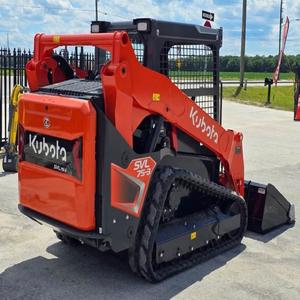 Venta al por mayor: Minicargadora compacta Kubota SVL97-2 de 1 tonelada de carga nominal, cargadora frontal con dirección deslizante y potencia hidráulica avanzada. - Product Image 5