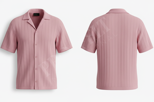 Camisas de Vestir de Manga Corta a Rayas para Hombre, 100% de Alta Calidad, Modernas, Elegantes y Cómodas, Venta al Por Mayor - Product Image 5