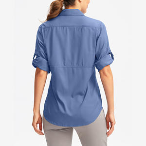 Camisas de Pesca para Mujer, de Poliéster y Spandex, Ajuste Relajado, Producto de Alta Demanda, Precio Económico al por Mayor - Product Image 3