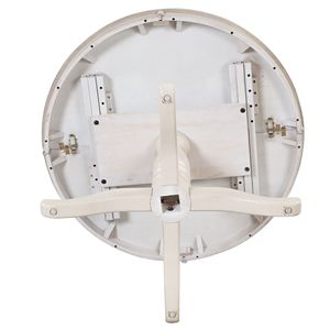 Ensemble de table à manger ronde moderne 4 pièces avec chaises de cuisine, ensemble de table à petit-déjeuner 5 pièces - Product Image 3