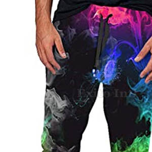 กางเกงจ็อกเกอร์ผู้ชายคุณภาพดี ระบายอากาศได้ดี สีสันตามสั่ง แฟชั่นใหม่ ขายดี สตรีทแวร์ กางเกงซับลิเมชั่นผู้ชาย - Product Image 4