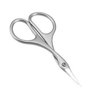 Ciseaux à cuticules en acier inoxydable, haute précision, lame incurvée à pointe fine, ciseaux de manucure pour soins professionnels des ongles - Product Image 1