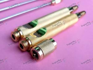 Kit Lipo Luer Lock con mangos para transferencia de grasa, instrumentos de succión para cirugía plástica y cosmética, con certificación CE - Product Image 3