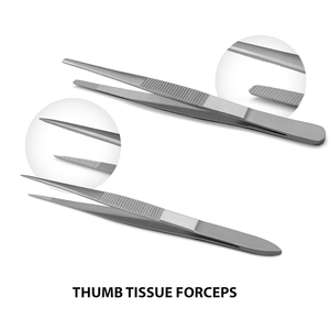 Kit de Disección Quirúrgica de Acero Inoxidable de Alta Calidad, 18 Piezas, para Estudiantes, Práctica de Sutura, Uso Manual - Product Image 3