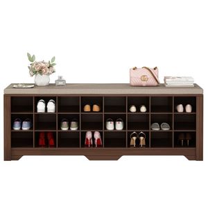 Scarpiera Moderna in Alluminio, Mobile Semplice per Soggiorno con Armadio Portascarpe Regolabile Salvaspazio per Uso Domestico - Product Image 6