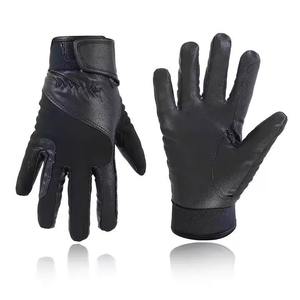 Guantes de Equitación Profesionales Personalizados OEM, Transpirables, de Cuero Deportivo, Cómodos, de la Mejor Calidad, Antideslizantes, con Pantalla Táctil, Casuales - Product Image 1