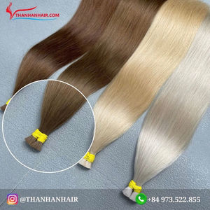 Extensiones de cabello humano vietnamita de pelo liso a granel Remy al por mayor, proveedor de cabello crudo sin enredos de doble estirado - Product Image 3