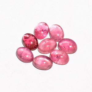 Cabujón de turmalina Rosa hecho a mano, joyería de piedra de cristal Natural, forma libre, forma ovalada, gran oferta, piedras preciosas sueltas - Product Image 4