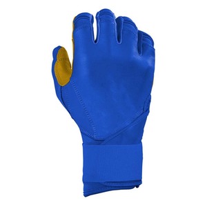 Gants de frappe ELIXE SPORTS en cuir bleu avec fermeture auto-agrippante, durables, respirants, légers, unisexes, pour entraînement adulte, main gauche/droite - Product Image 3