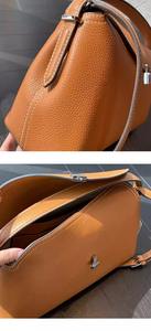 Bolsos de Hombro Cruzados de Cuero Genuino de Alta Calidad para Mujer, Estilo Retro de Lujo, con Cierre, Diseño Portátil, Grandes y Elegantes - Product Image 5