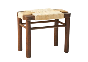 Tabouret en bois d'inspiration nordique, fabriqué en teck de qualité supérieure, pour appartements, villas et espaces intérieurs commerciaux - Product Image 6