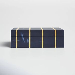 Boîte à bijoux pour femmes et filles, boîte en bois de haute qualité avec motifs en résine, en noir et couleur, exportée par ColorCraftera - Product Image 6