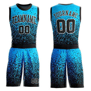 Tenues de basketball personnalisées pour hommes, ensembles de maillots pour clubs et équipes universitaires, vêtements de sport professionnels à séchage rapide pour enfants - Product Image 2