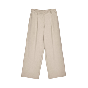 Pantalones de Mujer de Cintura Alta y Pierna Ancha, Casuales, de Oficina, Rectos, Transpirables, Ecológicos, OEM, ODM, Personalizados, Venta al Por Mayor - Product Image 5