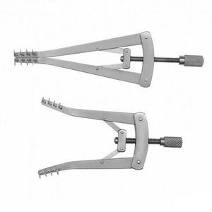 เครื่องมือผ่าตัดสแตนเลส ALM Retractor แบบใช้มือ ขนาด 7 ซม. ระยะเปิด 7.5 ซม. ความลึก 8 ซม. 8 ง่าม ความยาว 32 ซม. ได้รับการรับรองมาตรฐาน CE SurgiRight - Product Image 3