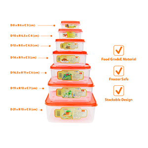 Large Capacity Plastic <b>Spice</b> Storage <b>Jar</b> With Flip Top Airtight Lid For Grains Dry Food Kitchen Organization - Product Image 1