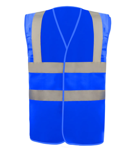 Gilet de sécurité réfléchissant haute visibilité léger et personnalisé, fabrication en polyester - Product Image 5