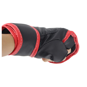 ถุงมือชกมวยหนังยืดกันน้ำ ดีไซน์ยอดเยี่ยม ครึ่งนิ้ว สำหรับฝึกซ้อม ต่อสู้ มวยไทย ซานด้า ใช้ในแคมปัส ปรับขนาดได้ - Product Image 4