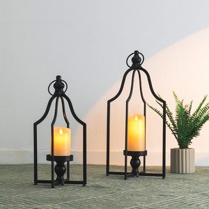 Modern Metal Candle <b>Lantern</b> Hanging Iron <b>Lantern</b> Holder for Home Wedding Decor - Product Image 4