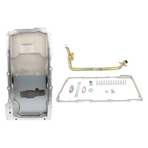 Coppa dell'olio retrò a basso profilo con piastra di tenuta per GM LS1/LS2/LS3 4.8 5.3 5.7 6.0 6.2 Quarts, compatibile con 5.7L Delivery 7L Commodore - Product Image 6