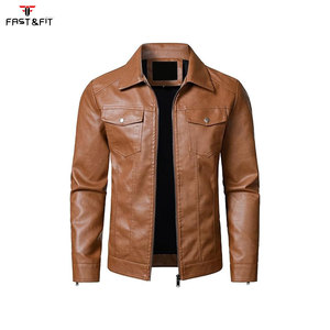 Chaqueta de Motociclista de Cuero Vacuno y Piel de Oveja, Diseño Personalizado, Alta Calidad, Corte Ajustado, Estilo Universitario, Parte Delantera Impermeable y Transpirable - Product Image 1