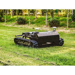 Cortacésped inteligente tipo oruga con control por aplicación y monitoreo remoto para uso en jardín - Product Image 4