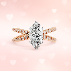 Nueva moda 1,00 Ct solitario anillo de compromiso 14K oro sólido corte brillante corte ovalado diamante IGI certificado personalizable boda - Product Image 4