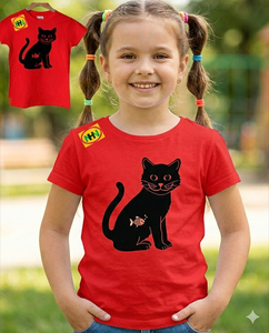 T-shirt pour filles de haute qualité à épaules tombantes, en coton doux, tendance, pour enfants, vêtements décontractés d'été, vente en gros OEM du Bangladesh - Product Image 5