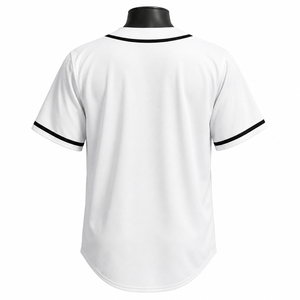 เสื้อเบสบอลแบบกำหนดเอง เสื้อเจอร์ซีย์น้ำหนักเบา ระบายอากาศได้ดี ผู้ผลิตชุดทีมกีฬา เสื้อเบสบอลแบบกำหนดเอง - Product Image 4