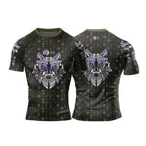 Custom Printed Sports T <b>Shirt</b> Moisture Wicking Polyester Running Training Fitness <b>Shirt</b> - Product Image 5