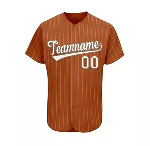 Uniformes de Béisbol Estilo 2026, Logotipo Bordado, Tallas Grandes, Secado Rápido, Transpirables, Unisex, Algodón y Poliéster, Uniforme de Softbol - Product Image 5